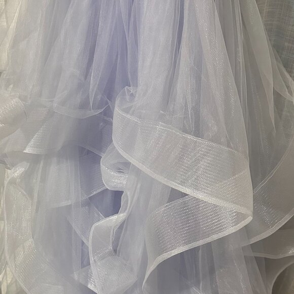 Stacees Lavender Sequined Prom Dress Size 0 New w/ Tags - Picture 9 of 10